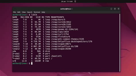 how to check sd card in linux